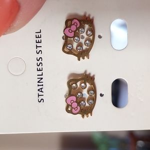 Hello Kitty earrings
